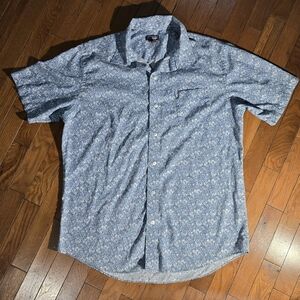 Van Heusen Blue Patterned‎ Casual Shirt